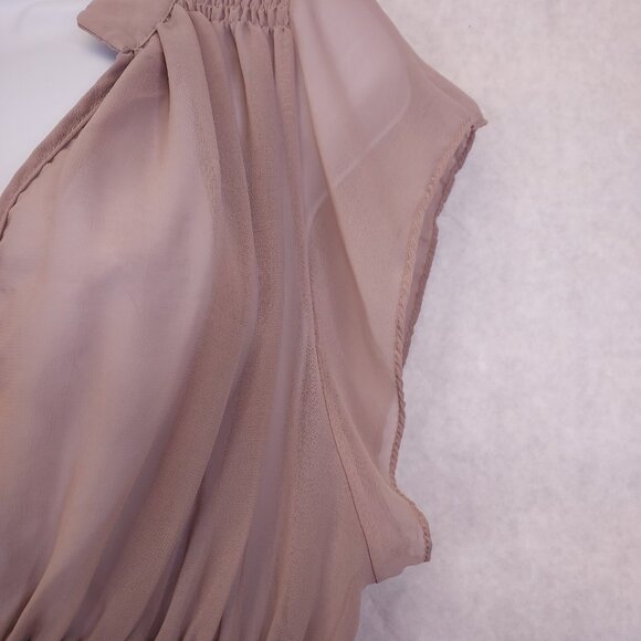 Mirumi Sheer Blouse Women's M/L Deep V-Neck Babydoll Feminine Coquette Ethereal - Picture 6 of 15